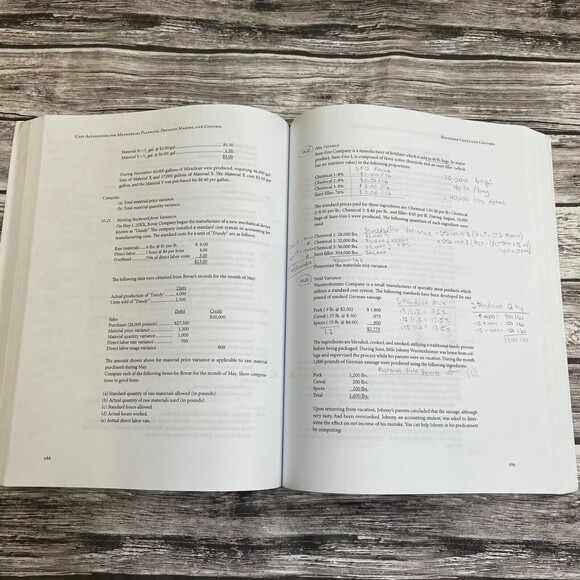 Cost Accounting for Managerial Planning, Decision Making and Control 6th Edition - Picture 5 of 6